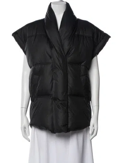 Pre-owned Frame Nylon Vest In Black