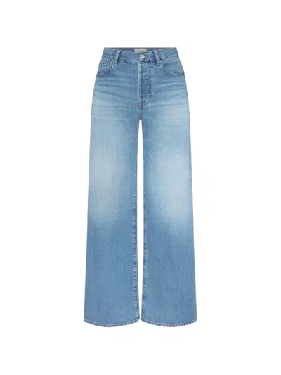 Frame Straight Jeans In Blue