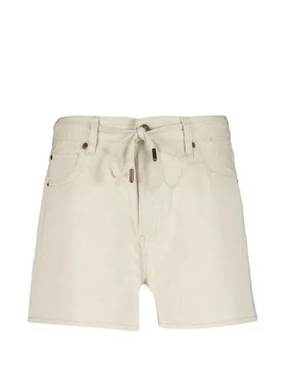 Frame Off Duty Relaxed-fit Shorts In Neutral