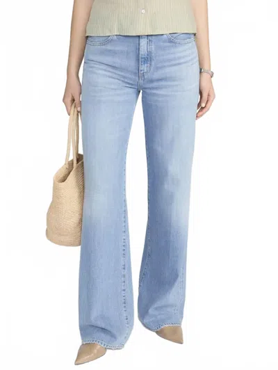 Frame Off Duty Stroll Jeans In Frey In Blue