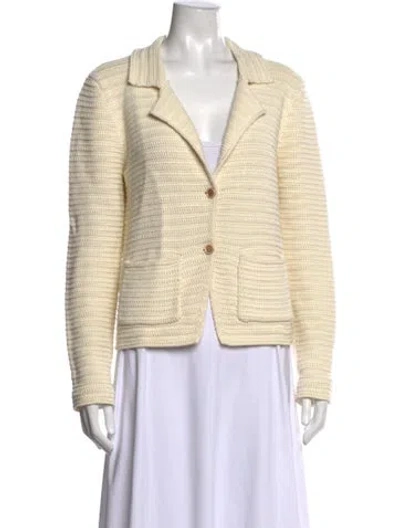 Pre-owned Frame Open Front Sweater In Neutrals