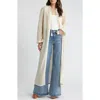 Frame Open Knit Long Sleeve Maxi Sweater Dress