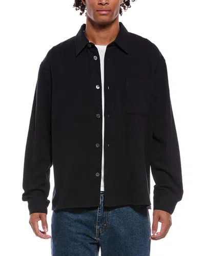 Frame Open Weave Shirt In Multi