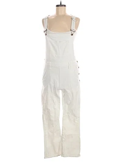 Pre-owned Frame Overalls In White