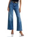 Frame Le Jane High Waist Ankle Straight Leg Jeans In Canals