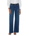 Frame Denim Patch Pocket Slim Palazzo Doris Wide Leg Jean In Femma