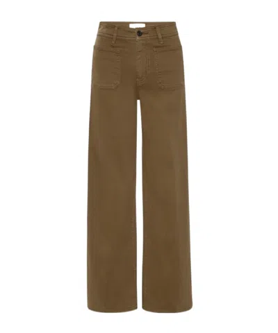 Frame Pantalon  Denim In Brown