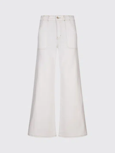 Frame Pants  Woman Color White