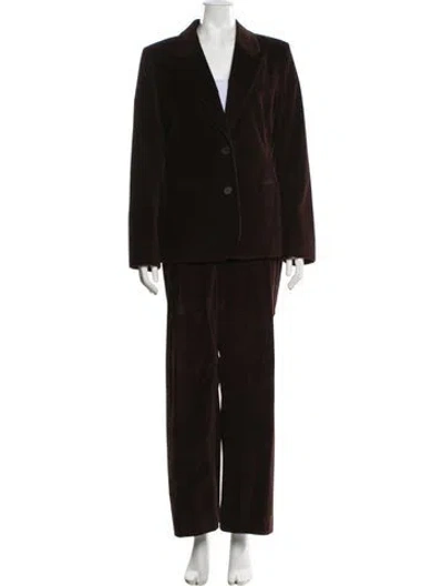 Pre-owned Frame Pantsuit In Brown