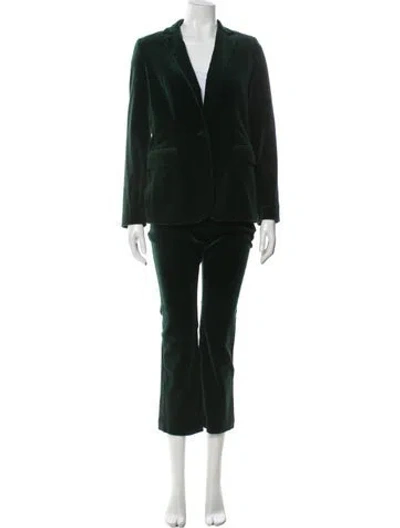 Pre-owned Frame Pantsuit In Green