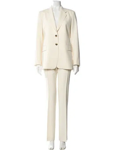 Pre-owned Frame Pantsuit In Neutral