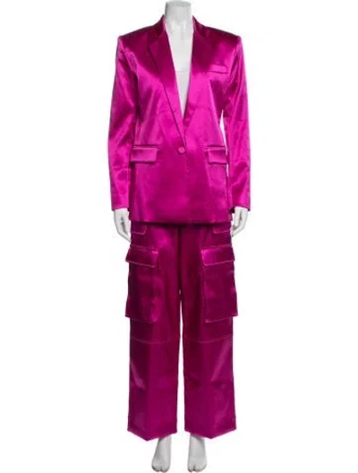 Pre-owned Frame Pantsuit In Pink