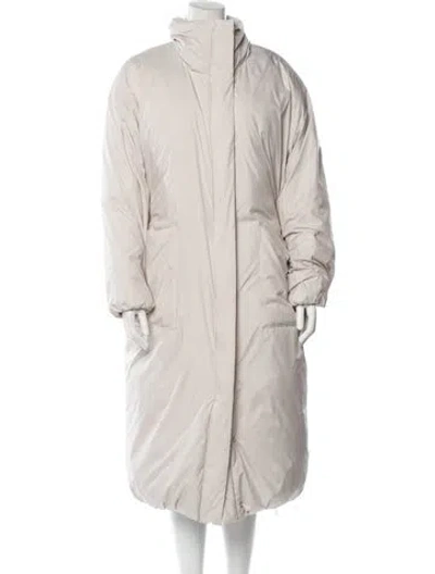Pre-owned Frame Parka In Neutral