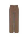 Frame Patch Pocket Jeans In Brown