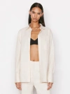 Frame Patch-pocket Vacation Shirt In White