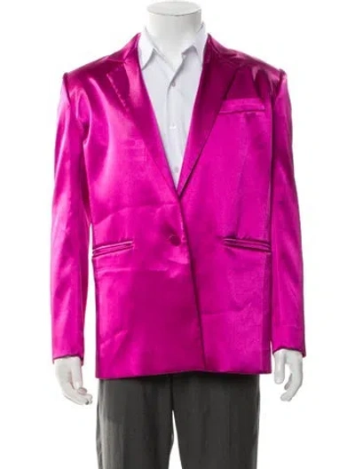 Pre-owned Frame Peacoat In Pink
