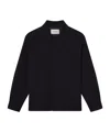 Frame Peak Collar Reversible Jacket In Black