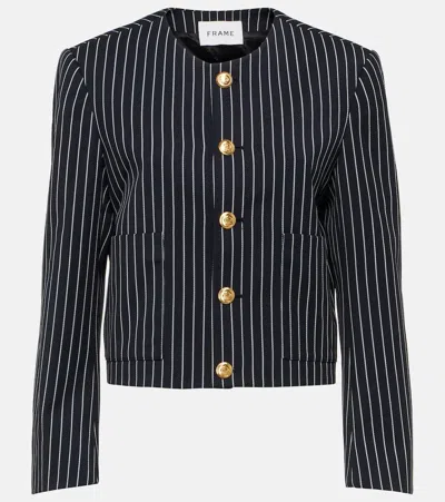 FRAME PINSTRIPE JACKET