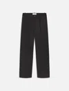 Frame Pinstripe Wide Leg Trousers Jeans Pants In Black