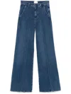 Frame The Pintuck Trouser In Highway In 蓝色