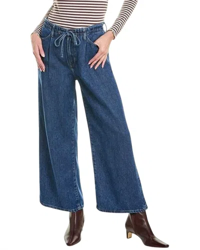 Frame Pixie Drawstring Wide-leg Jeans In Ghost In Multi