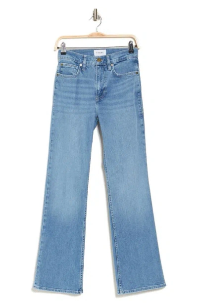 Frame Pixie High Waist Wide Leg Jeans In Gloomy Skies