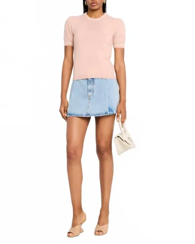 Frame Pleated Mini Skirt In Outlaw