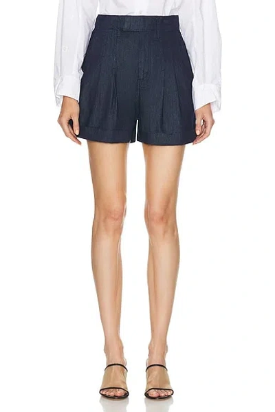 FRAME PLEATED WIDE CUFF SHORT