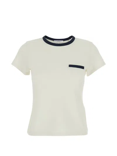 Frame Pocket T-shirt In Neutral