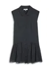 Frame Polka-dot Silk-chiffon Mini Dress