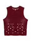 Frame Postcard Tank Top In Multi