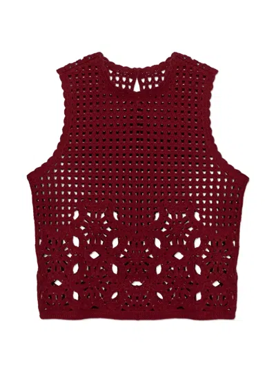 Frame Postcard Tank Top In Multi