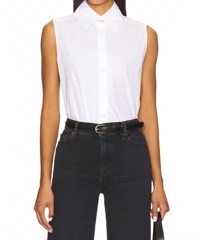 Frame Prep Button Shirt In White