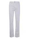 Frame High-waisted Straight-leg Jeans In White