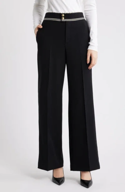 FRAME FRAME PRIM CONTRAST PIPING PANTS