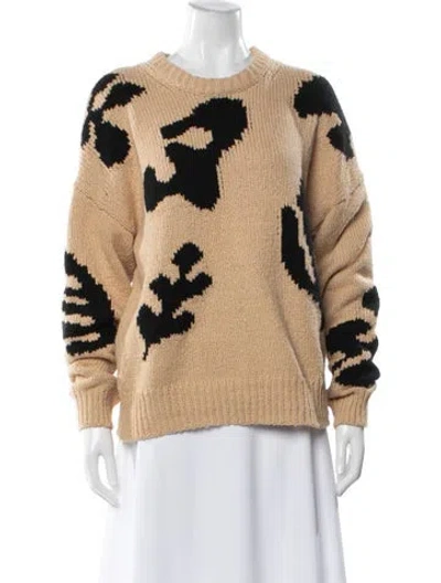 Pre-owned Frame Printed Crew Neck Sweater