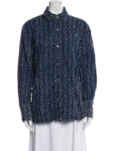 Pre-owned Frame Printed Jacket