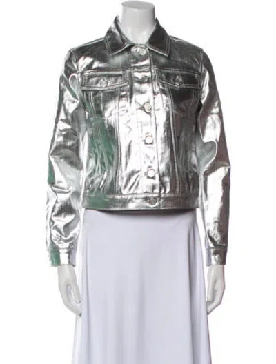 Pre-owned Frame Printed Jacket W/ Tags In Multi