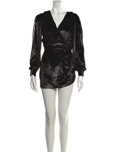 Pre-owned Frame Printed Mini Dress In Multi