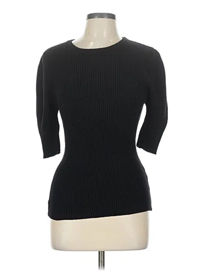 Pre-owned Frame Pullover Sweater In Black