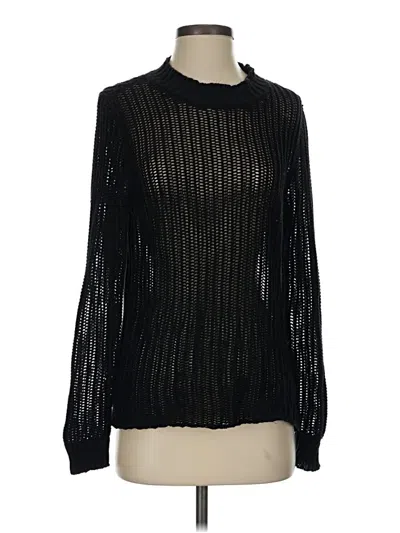 Pre-owned Frame Pullover Sweater In Black