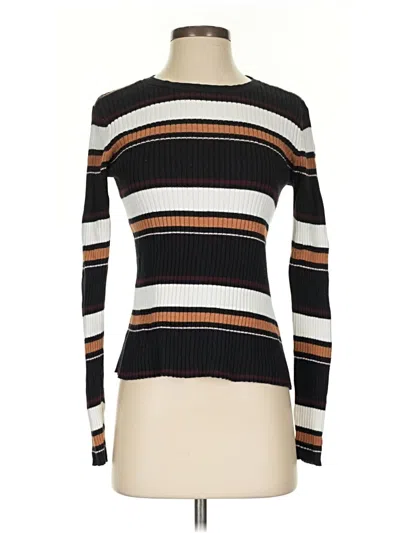 Pre-owned Frame Pullover Sweater In Black