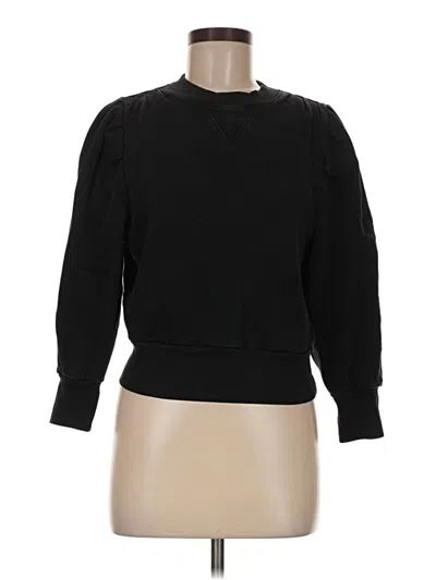 Pre-owned Frame Pullover Sweater In Black