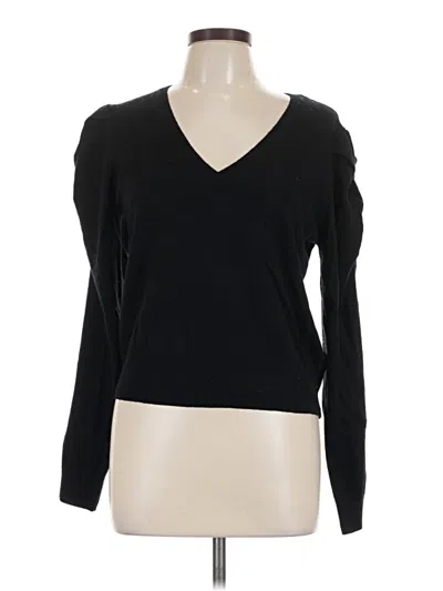 Pre-owned Frame Pullover Sweater In Black