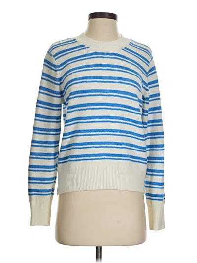 Pre-owned Frame Pullover Sweater In Blue