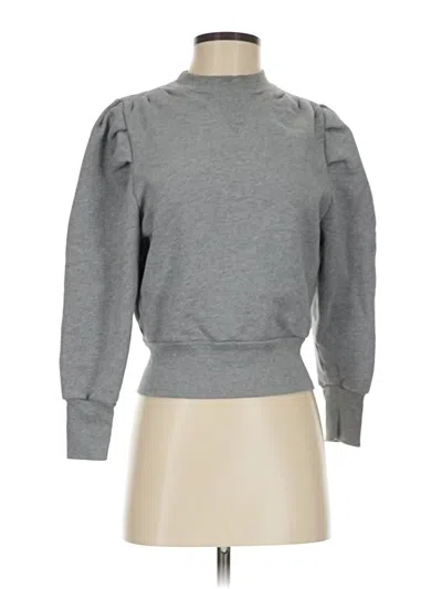 Pre-owned Frame Pullover Sweater In Gray