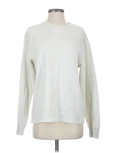 Pre-owned Frame Pullover Sweater In Silver