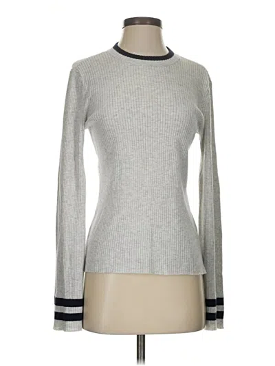 Pre-owned Frame Pullover Sweater In Silver