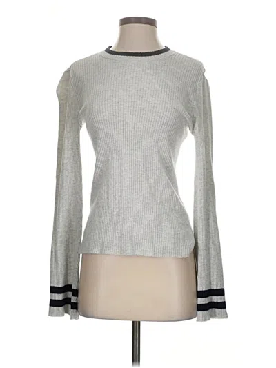 Pre-owned Frame Pullover Sweater In Silver