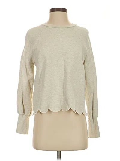 Pre-owned Frame Pullover Sweater In Tan